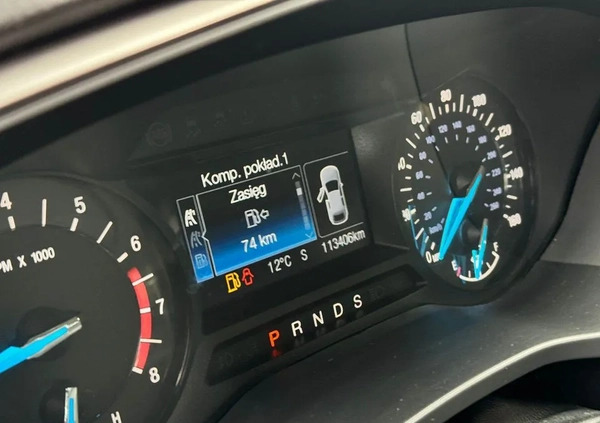 Ford Fusion cena 58900 przebieg: 114000, rok produkcji 2017 z Kolbuszowa małe 67